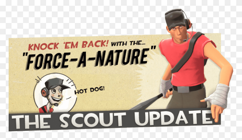800x438 February 24 2008 Brought Us The Scout Update Brand Force A Nature, Person, Human, Clothing HD PNG Download