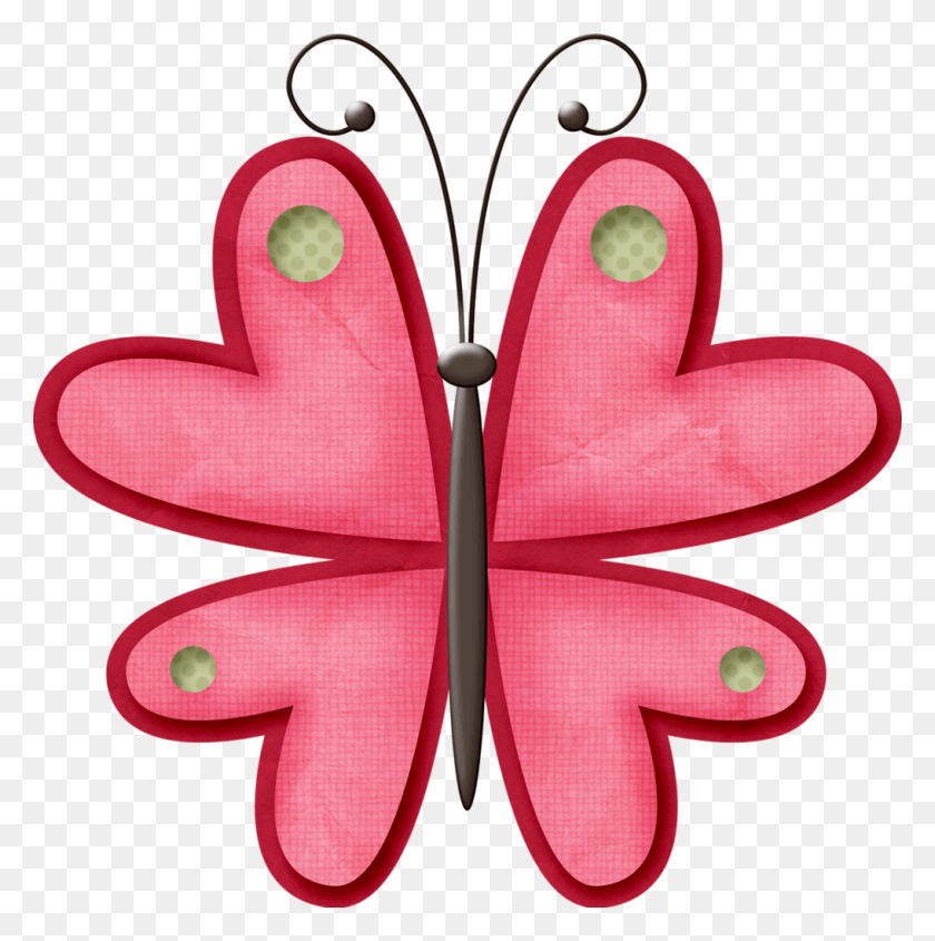 1017x1024 February Clipart Butterfly Butterfly, Ornament, Pattern, Fractal HD PNG Download