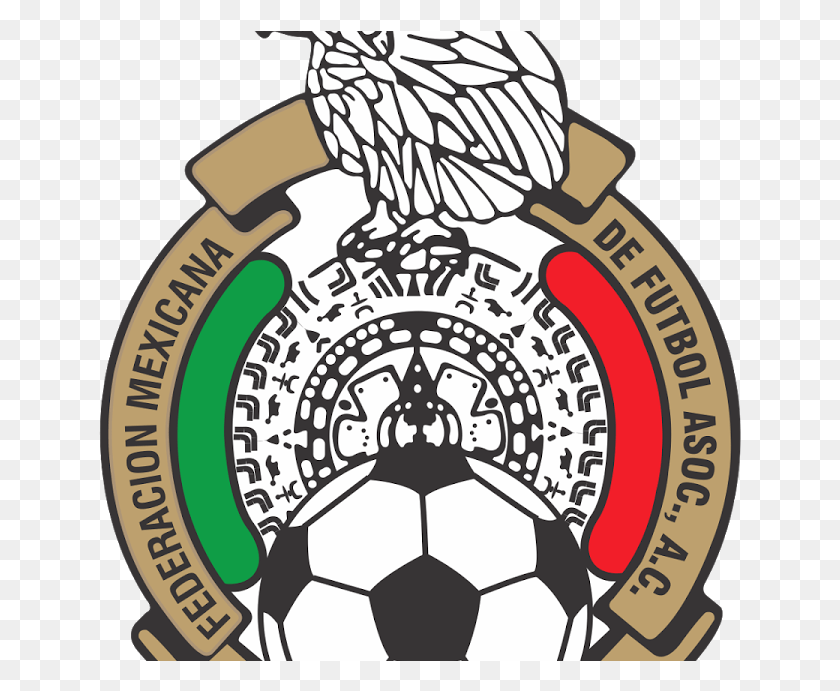 643x631 Descargar Pngfederacion Mexicana De Futbol Mexico Soccer Team Flag, Logo, Symbol, Trademark Hd Png