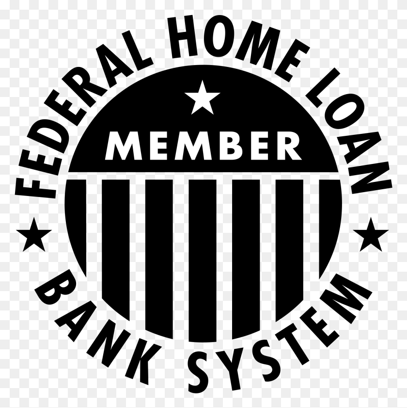 2187x2191 Federal Home Loan Logo Transparent Federal Home Loan Bank, Text, Symbol, Logo HD PNG Download