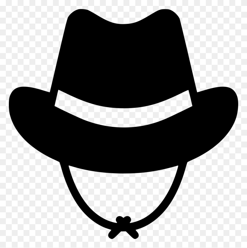 980x982 Fedora Cowboy Icon, Clothing, Apparel, Hat HD PNG Download