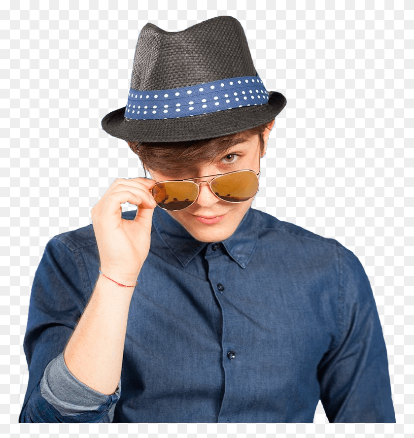770x829 Fedora Fedora, Clothing, Apparel, Person HD PNG Download