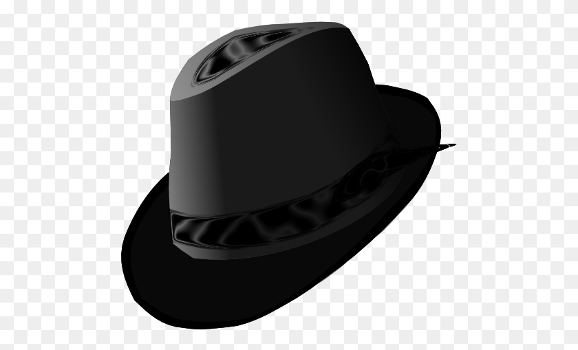 489x449 Fedora Hat Clipart Michael Jackson Hat, Clothing, Apparel, Cowboy Hat HD PNG Download