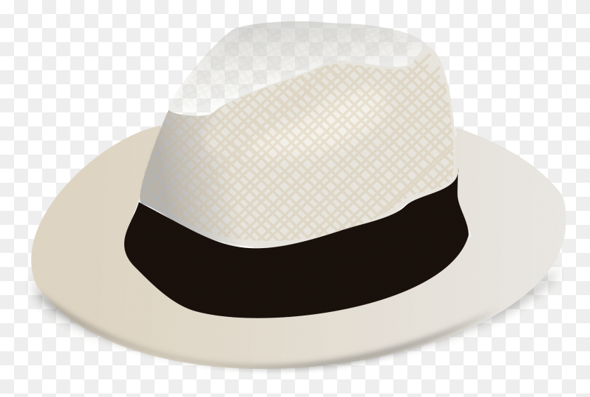 2372x1538 Fedora Hat White Fedora Hat Clipart, Clothing, Apparel, Cowboy Hat HD PNG Download