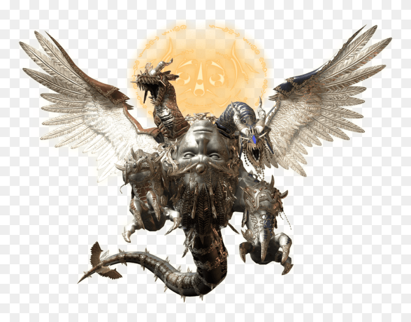 1000x767 Feed It Your Hostility Bayonetta Angels, Statue, Sculpture HD PNG Download