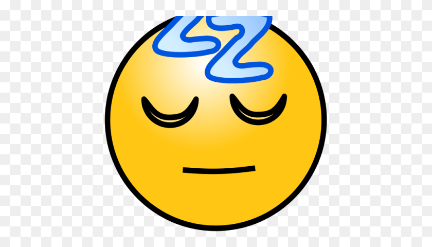435x420 Feeling Clipart Cartoon Face Sleepy Smiley Face, Label, Text, Symbol Descargar Hd Png