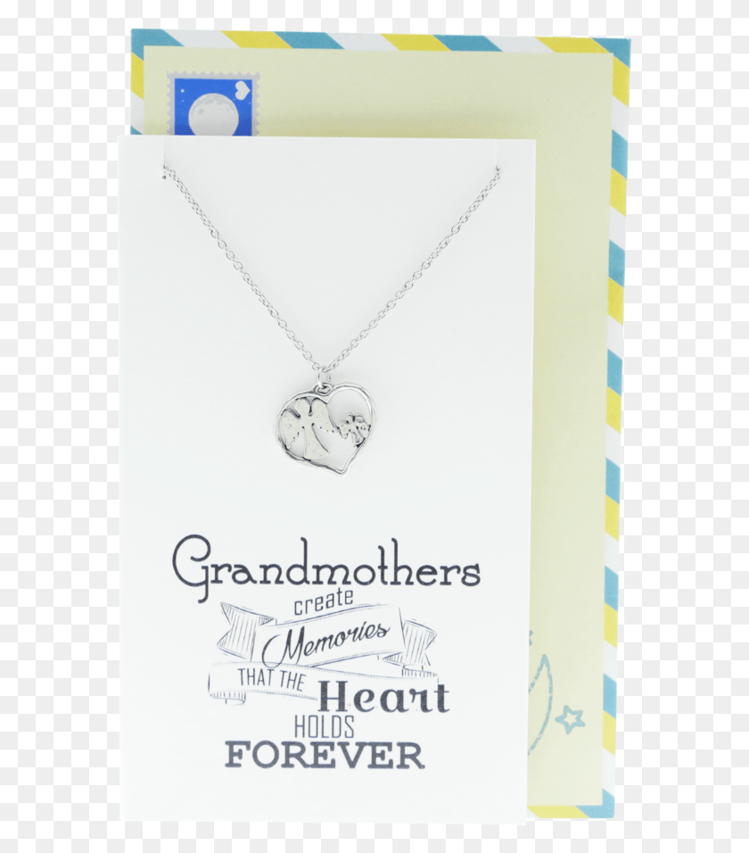 579x896 Feena Angel Heart Necklace Gifts For Grandma Quotes Medidas De Prevencion De Accidentes, Jewelry, Accessories, Accessory HD PNG Download