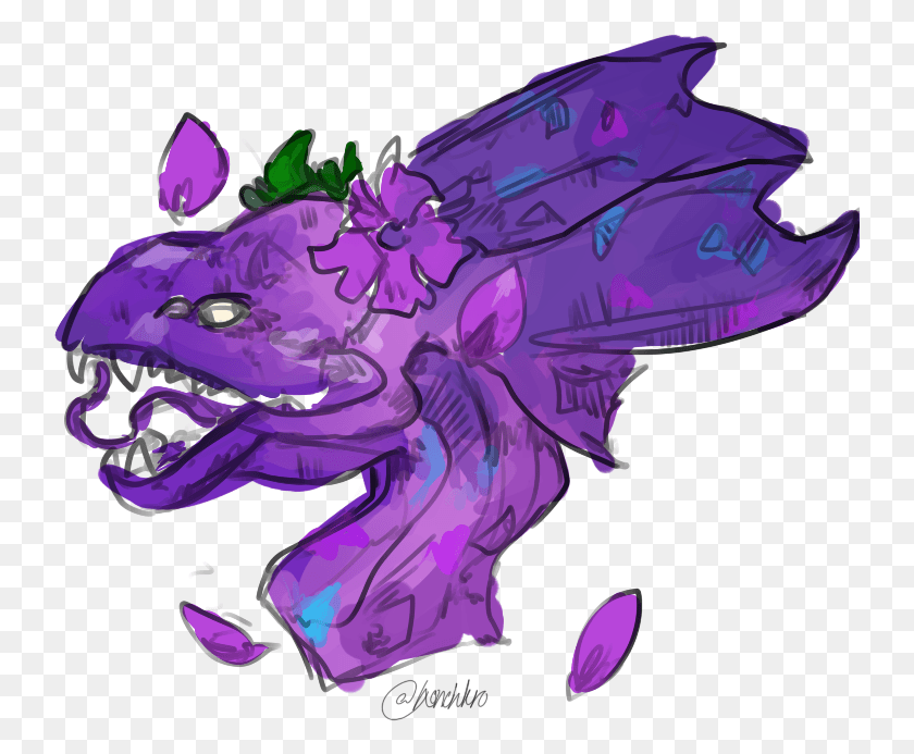 Feitnwx Illustration, Dragon, Purple, Animal HD PNG Download