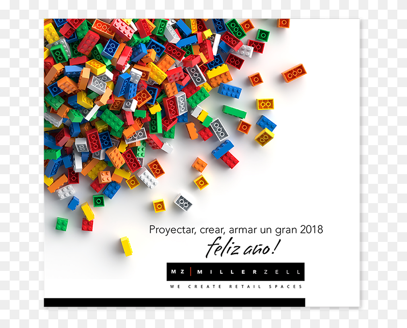 675x618 Felicidades Pile Of Legos Transparent Background, Advertisement, Poster, Toy HD PNG Download