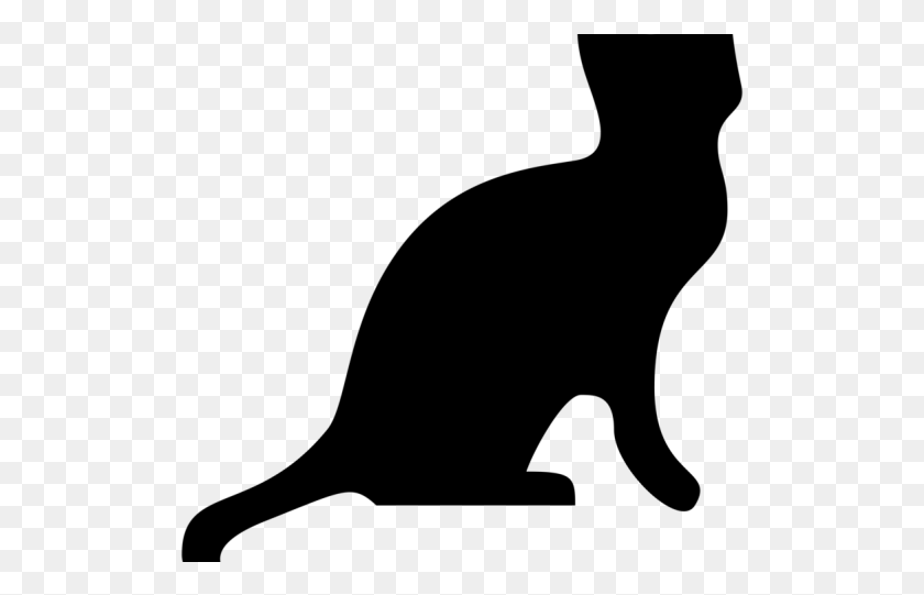 513x481 Feline Clipart Cat Shadow Cat Silhouette, Gray, World Of Warcraft HD PNG Download