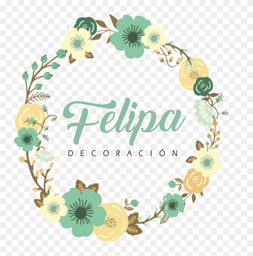1090x1107 Descargar Png Felipa Decoracion Felicidad, Gráficos, Diseño Floral Hd Png