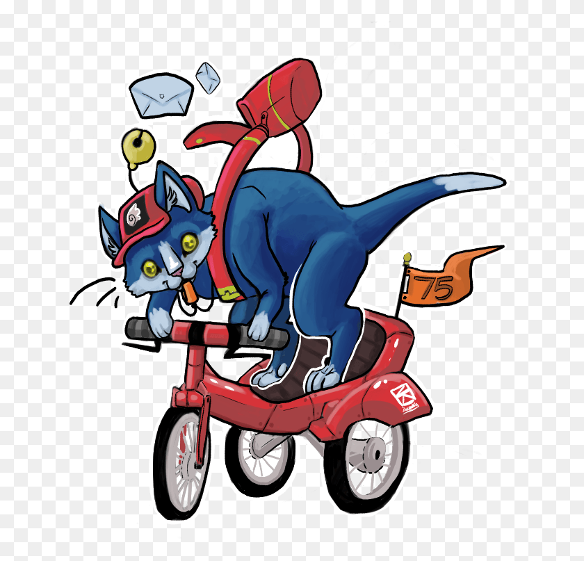 647x747 Felix The Cat Cartoon, Vehicle, Transportation, Tricycle HD PNG Download