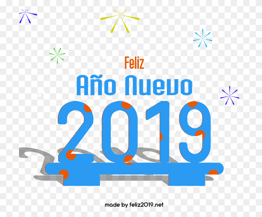 720x637 Feliz Nuevo Ano Nuevo 2019, Number, Symbol, Text HD PNG Download