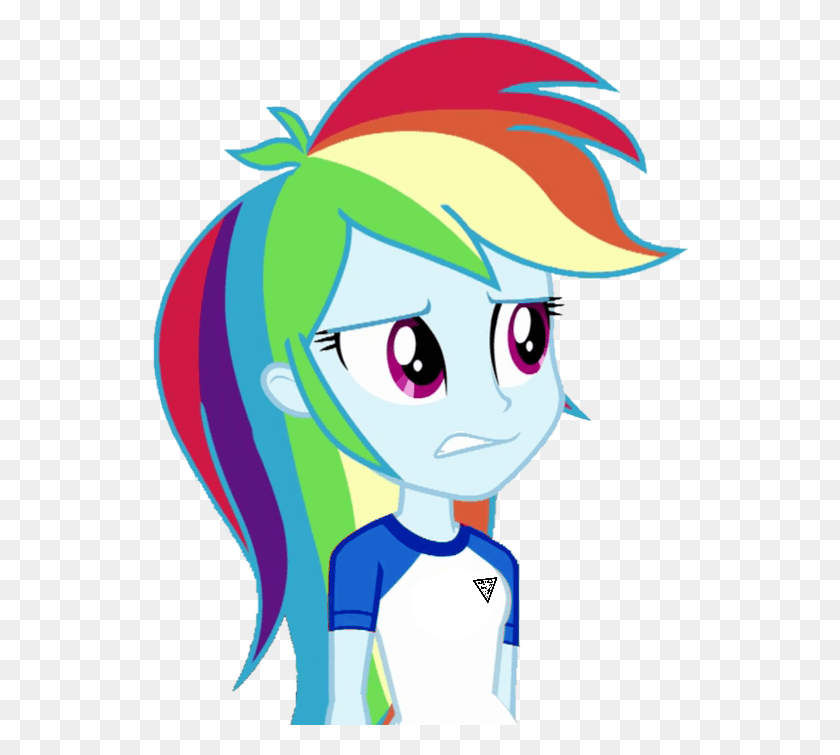 538x695 Fella Blue Clothes Confused Edit Editor Eqg Rainbow Dash Confused, Graphics, Clothing HD PNG Download