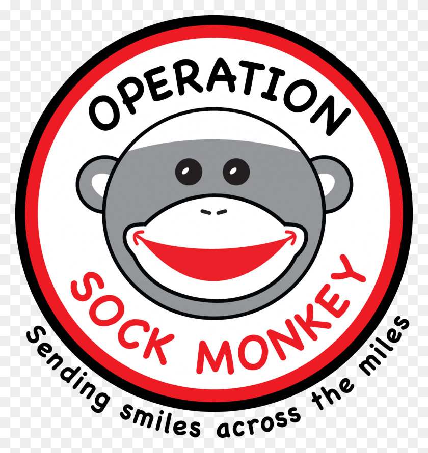 1227x1307 Fellow Operatives Sock Monkeys, Label, Text, Advertisement Descargar Hd Png