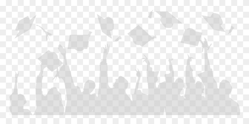 894x413 Fellowship Crowd, Stencil, Cow, Cattle HD PNG Download