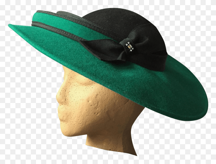 1790x1325 Felt Hat From Sylvia New York St Peaked Cap, Clothing, Apparel, Bonnet HD PNG Download