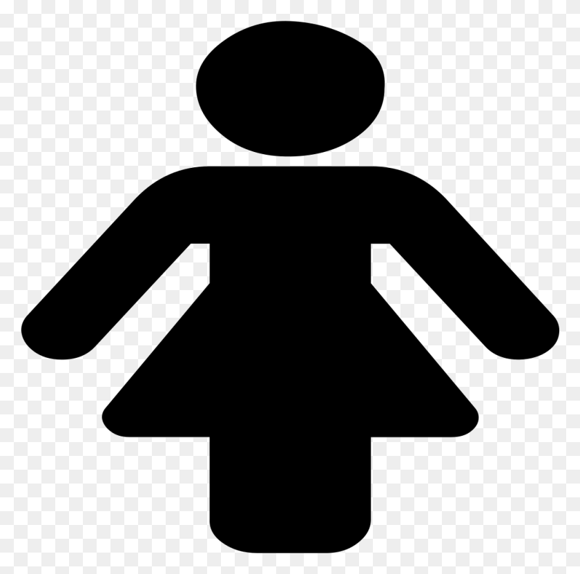 981x970 Female Comments Girl Bathroom Icon, Symbol, Sign HD PNG Download