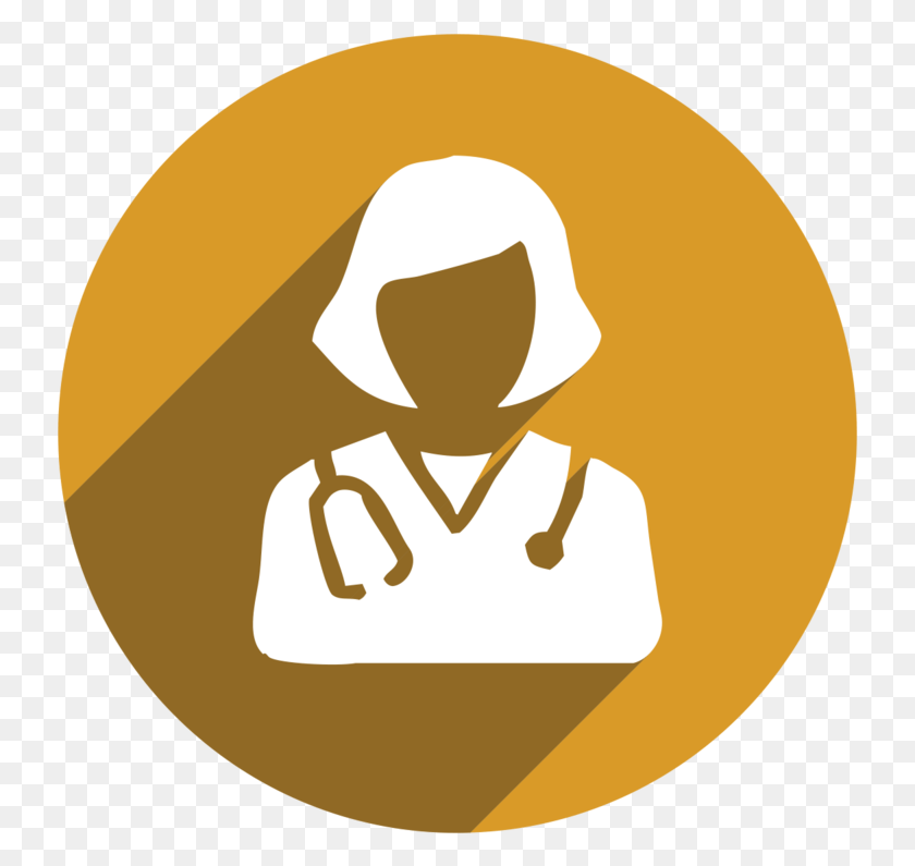 735x735 Female Doctor Icon Emblem, Label, Text, Outdoors HD PNG Download