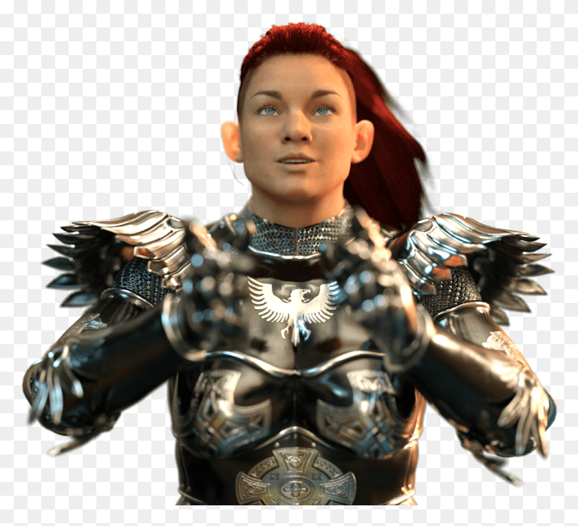 1045x944 Female Dwarven Cleric No Background Breastplate, Person, Human, Figurine HD PNG Download