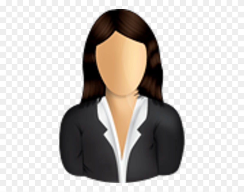 439x601 Female Female Business User Icon, Person, Human, Clothing Descargar Hd Png