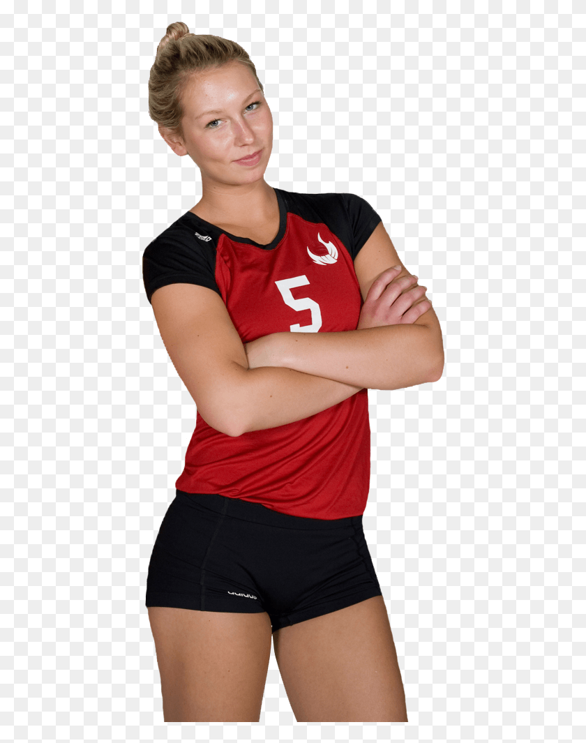 437x1005 Female Volleyball Player, Person, Human, Arm HD PNG Download