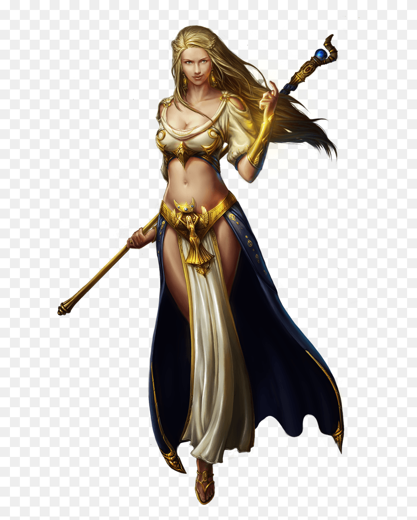 650x987 Female Wizard Pathfinder Woman Warrior, Costume, Person, Human Descargar Hd Png