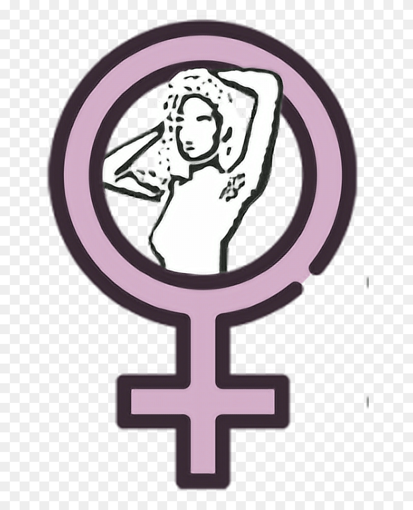 661x978 Feminismo Feminista Simbolo Symbol Feminist Feminist Symbol, Logo, Trademark, Emblem HD PNG Download