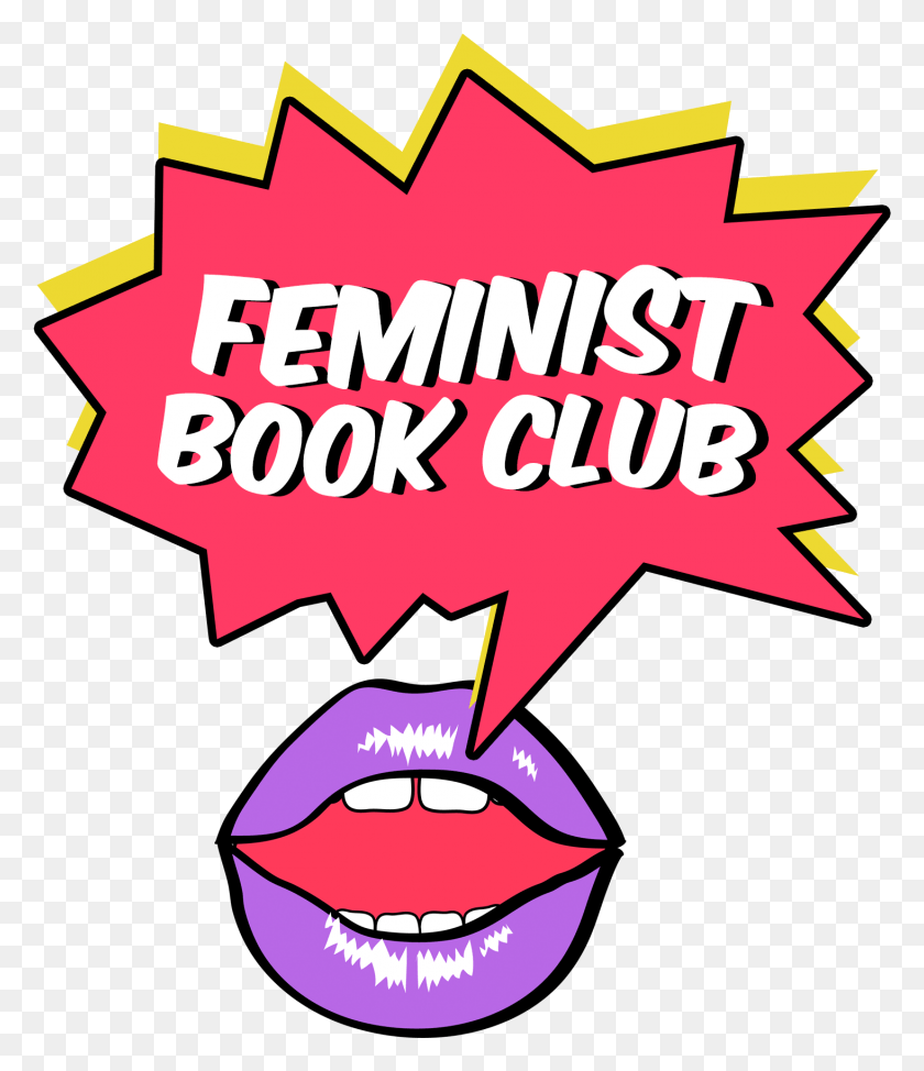 1465x1718 Феминистский Книжный Клуб Коробка С Логотипом Феминистка, Плакат, Реклама, Бумага Hd Png Скачать