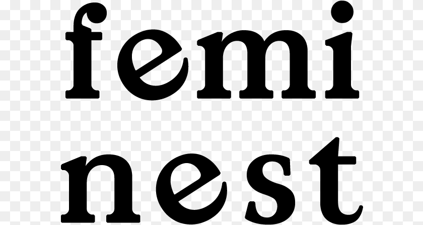 601x447 Feminist Economist Logo White, Gray PNG
