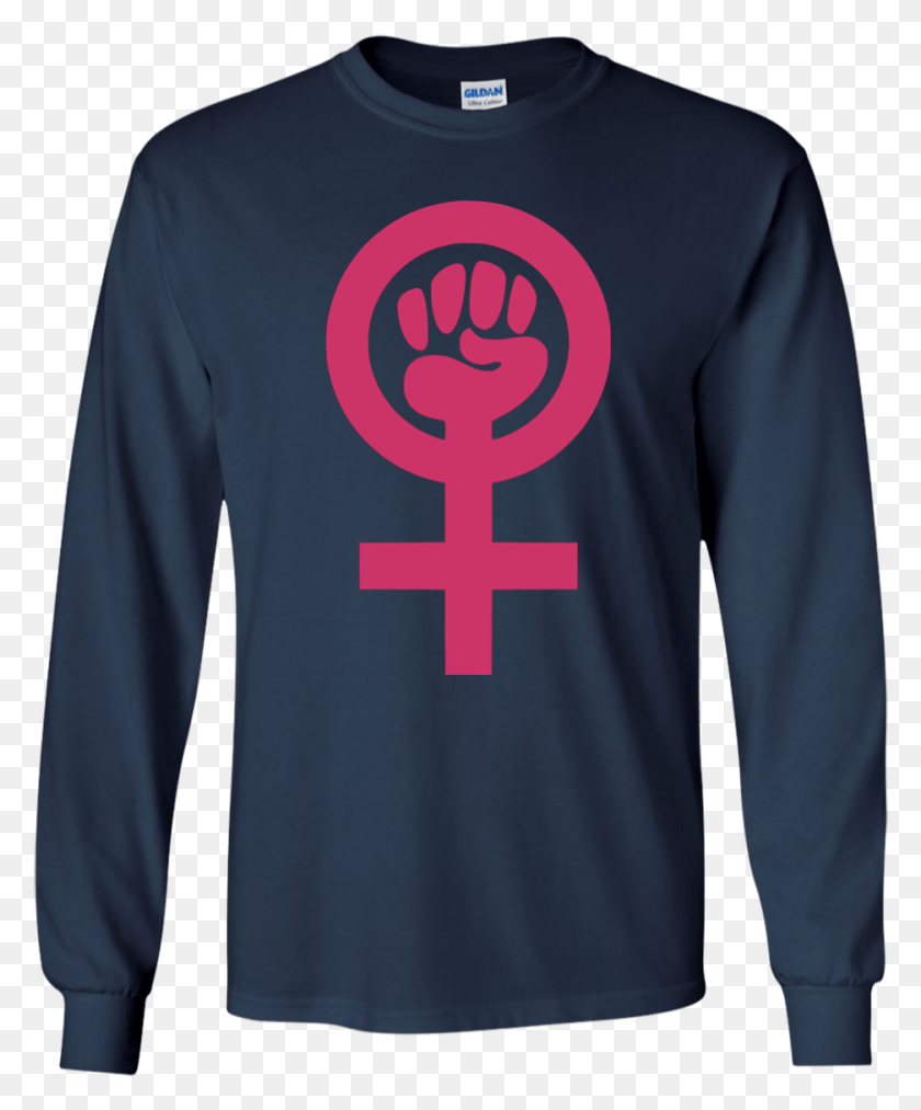 937x1145 Feminist Symbol Shirt Hoodie Tank Woman Power, Sleeve, Clothing, Apparel HD PNG Download