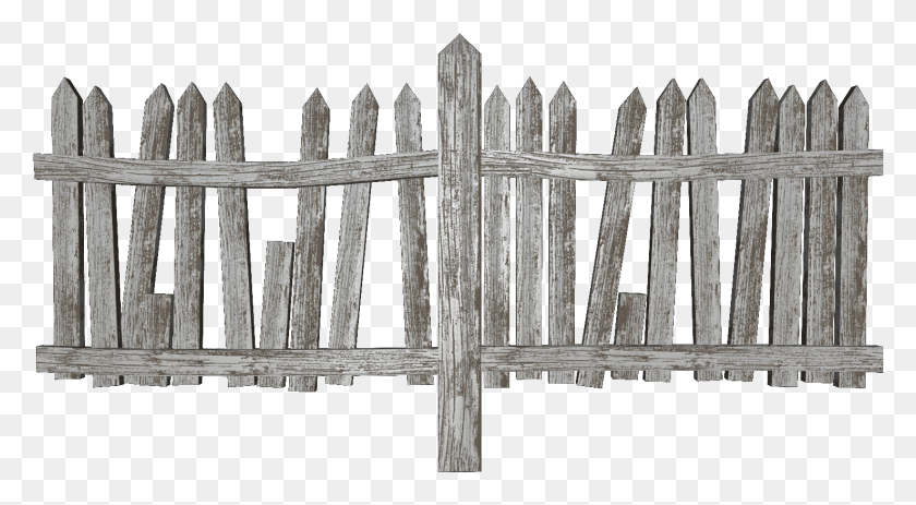 1477x765 Fence, Gate, Picket HD PNG Download