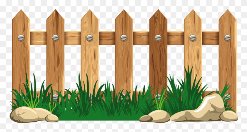 792x395 Fence Clipart, Picket, Jacuzzi, Tub HD PNG Download
