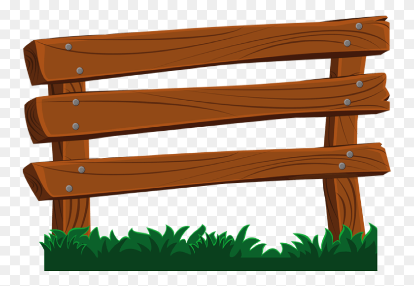 750x522 Fence Fence Clip Art, Furniture, Wood, Bench HD PNG Download