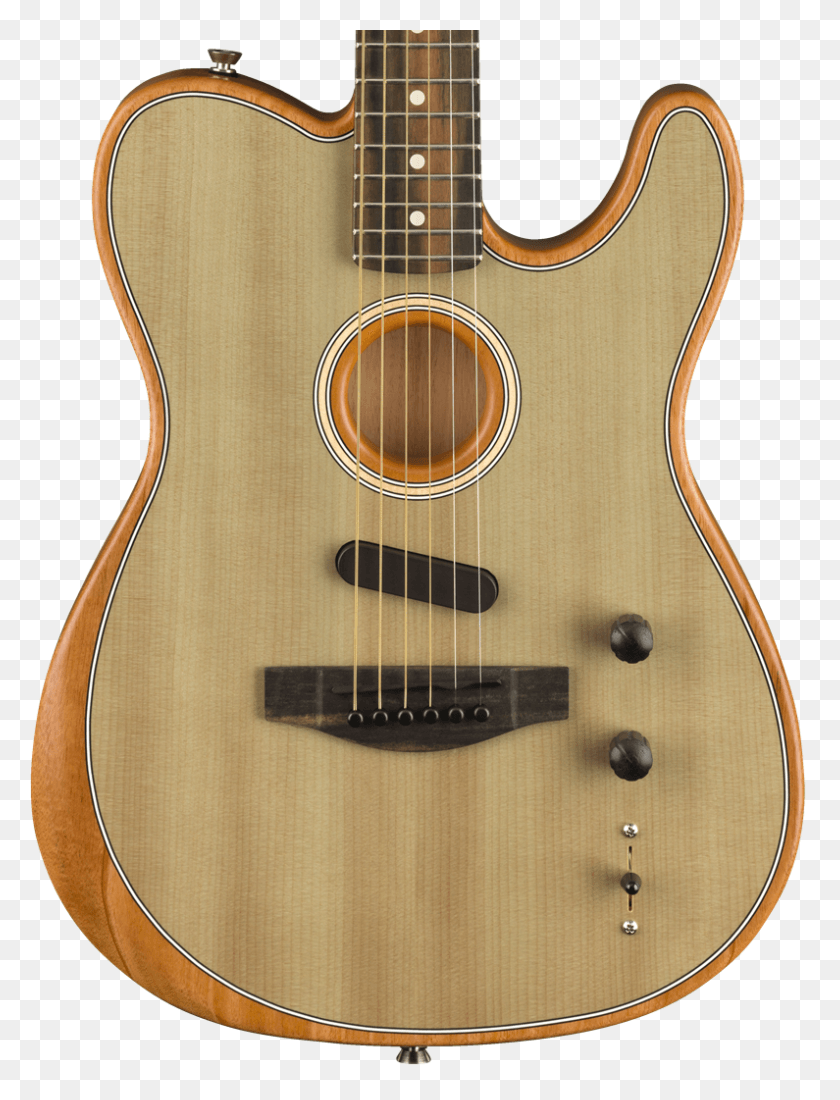 795x1060 Fender American Acoustasonic Telecaster, Guitar, Leisure Activities, Musical Instrument HD PNG Download