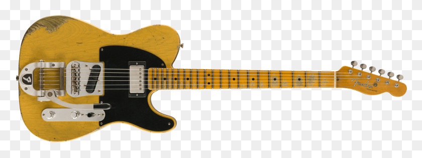 2400x787 Fender Custom Shop Telecaster Heavy Relic 2019, Гитара, Досуг, Музыкальный Инструмент Hd Png Скачать