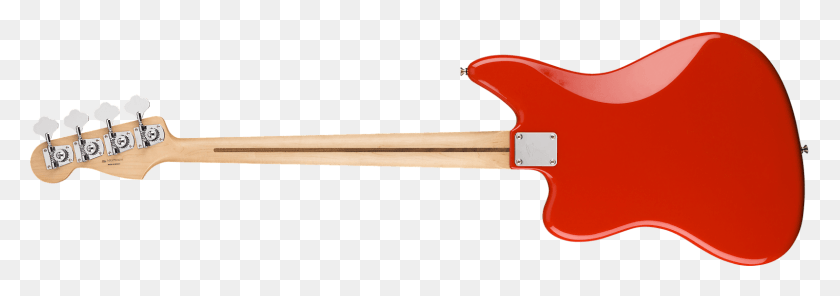 1600x485 Fender Player Jaguar Bass 4 String Sonic Red Finish Fender Squier Deluxe Jazzmaster С Тремоло, Топором, Инструментом, Активным Отдыхом Png Скачать
