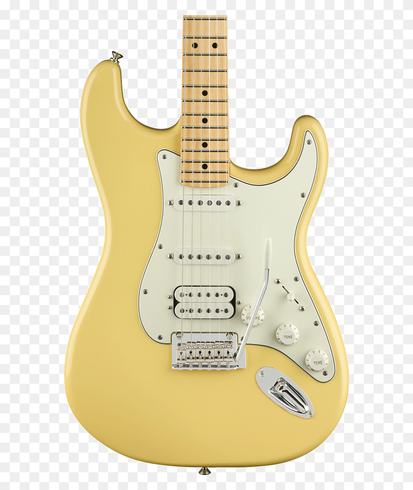 581x936 Descargar Png Fender Player Stratocaster Buttercream Hss American Performer Stratocaster Hss, Guitarra Eléctrica, Actividades De Ocio Hd Png
