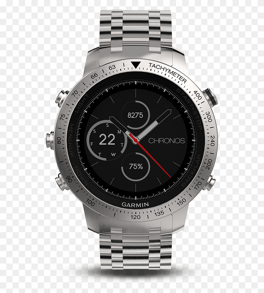 550x874 Fenix Chronos Titanium, Wristwatch, Digital Watch HD PNG Download