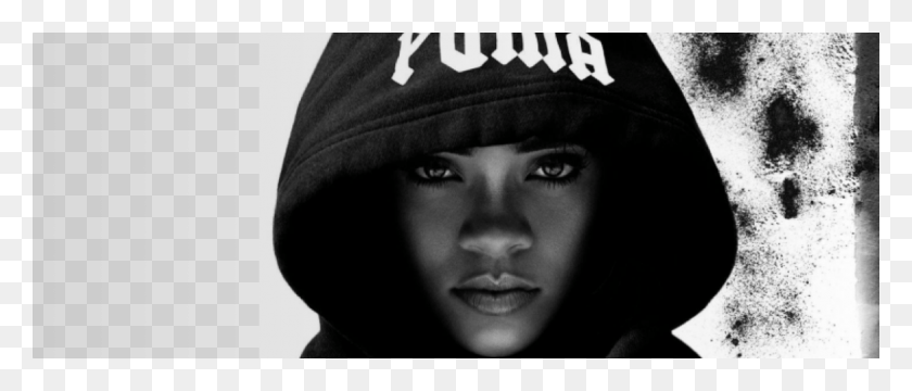 1200x463 Descargar Png / Fenty X Puma Collection Is Here, Face, Person, Human Hd Png