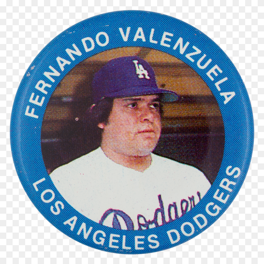 797x797 Fernando Valenzuela Los Angeles Dodgers Emblem, Logo, Symbol, Trademark HD PNG Download