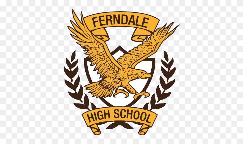 402x439 Ferndale High School Student Government Association Logo, Symbol, Emblem, Trademark HD PNG Download