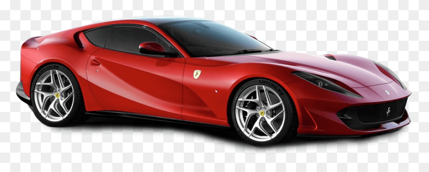 857x306 Ferrari 812 Superfast, Car, Vehicle, Transportation HD PNG Download