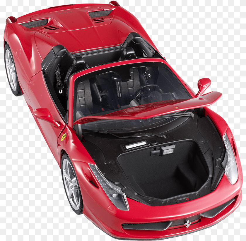 820x820 Ferrari Car Image Ferrari Trunk In Front, Vehicle, Transportation, Wheel, Machine Transparent PNG