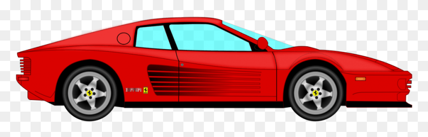 943x254 Ferrari Clipart, Car, Vehicle, Transportation HD PNG Download