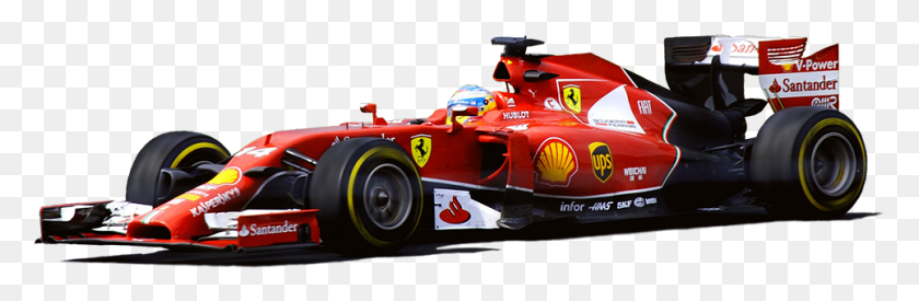 965x266 Descargar Png Ferrari Fórmula 1 F1 Coche Corriendo, Vehículo, Transporte, Automóvil Hd Png