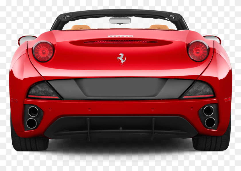 1857x1280 Ferrari Models Rear View, Convertible, Car, Vehicle HD PNG Download