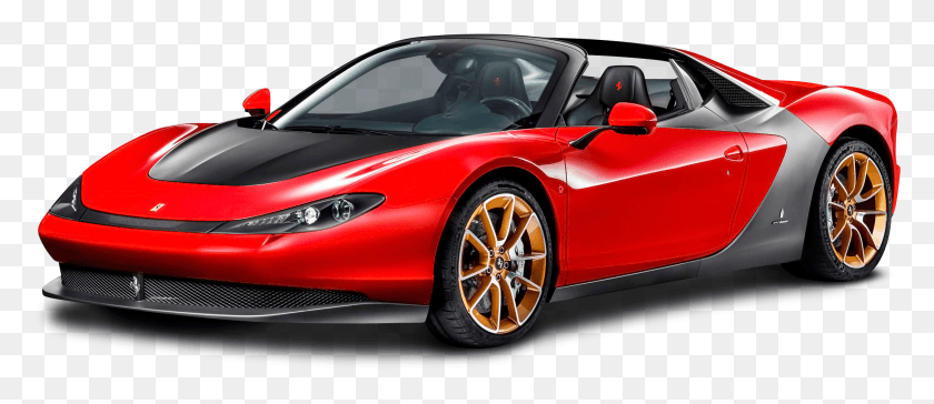 2069x808 Ferrari Sergio Red Car Image Ferrari Pininfarina Sergio, Автомобиль, Транспорт, Автомобиль Hd Png Скачать