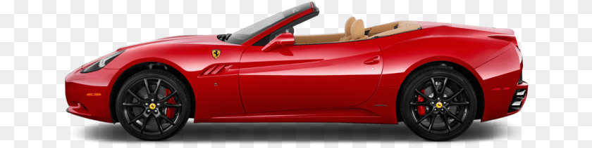 661x211 Ferrari Side View, Alloy Wheel, Vehicle, Transportation, Tire Clipart PNG