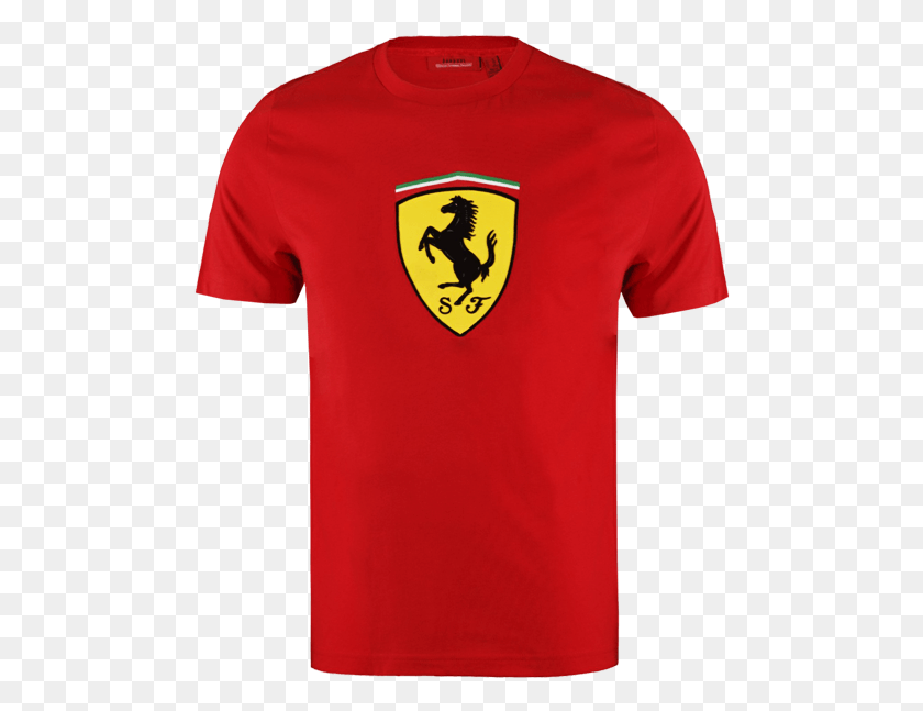 489x587 Ferrari T Shirts Prices, Clothing, Apparel, Shirt HD PNG Download